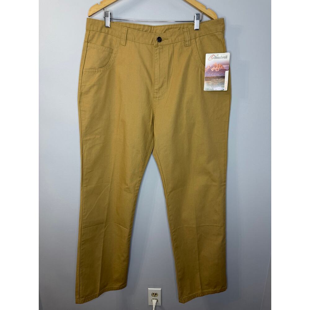 Cloudveil Men's Buck Rail Pant Hiking Outdoor Tan Sz 36x34 New